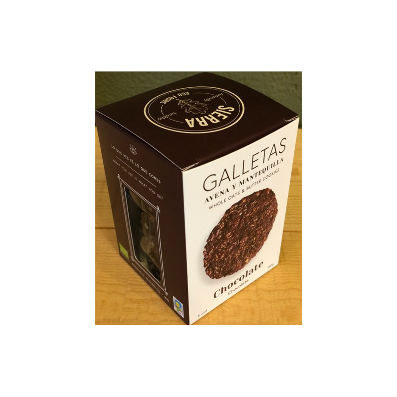 Galletas de Avena y Chocolate 180 Gr (Sierra Ecofoods)