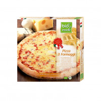 Pizza 3 Quesos, 350 Gr (Bio...